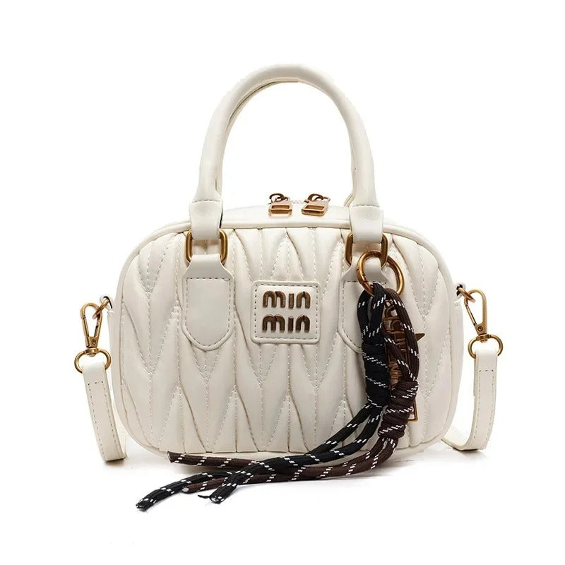 Sac Mio Matelassé en Cuir pour Femmes