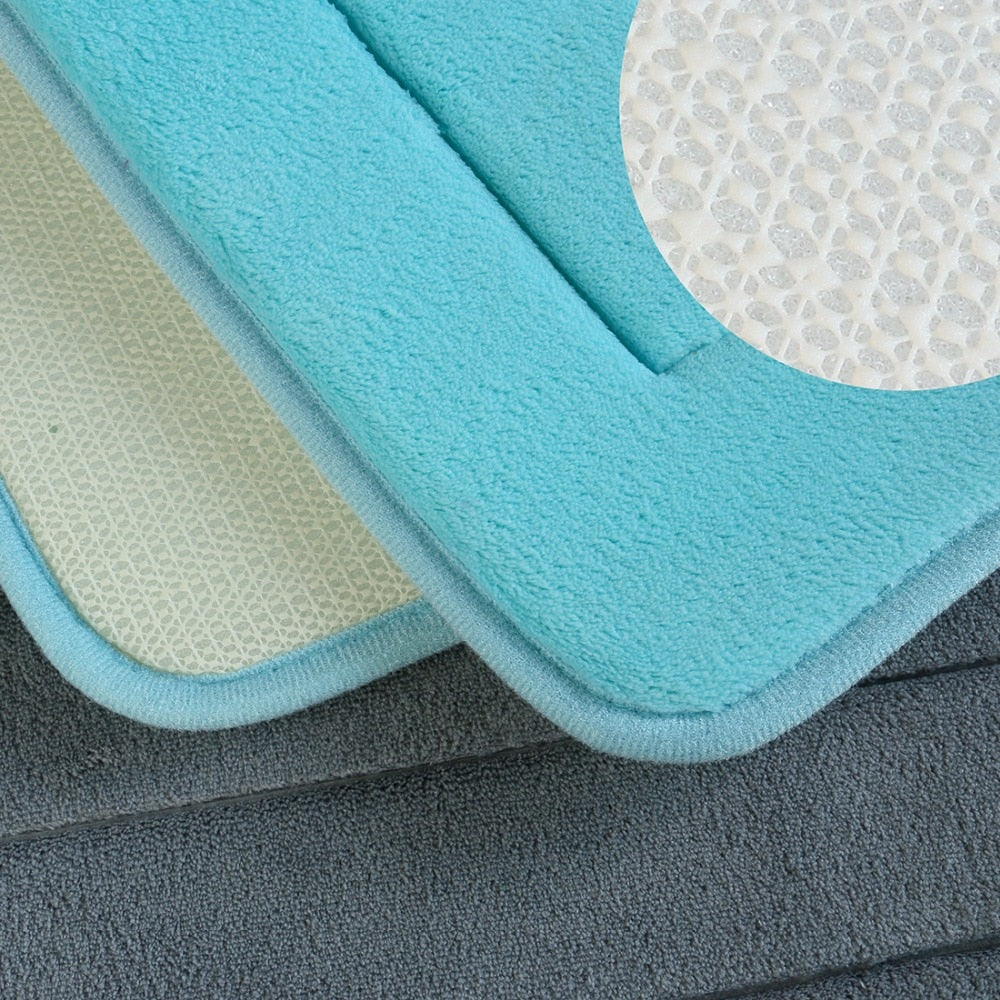 Terrana – Rectangular Non-Slip and Ultra Soft Bath Mat