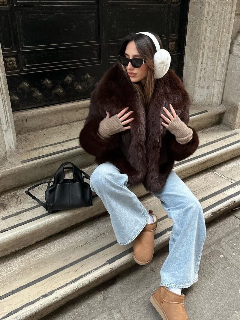 Sac à main femme élégant avec bandoulière amovible