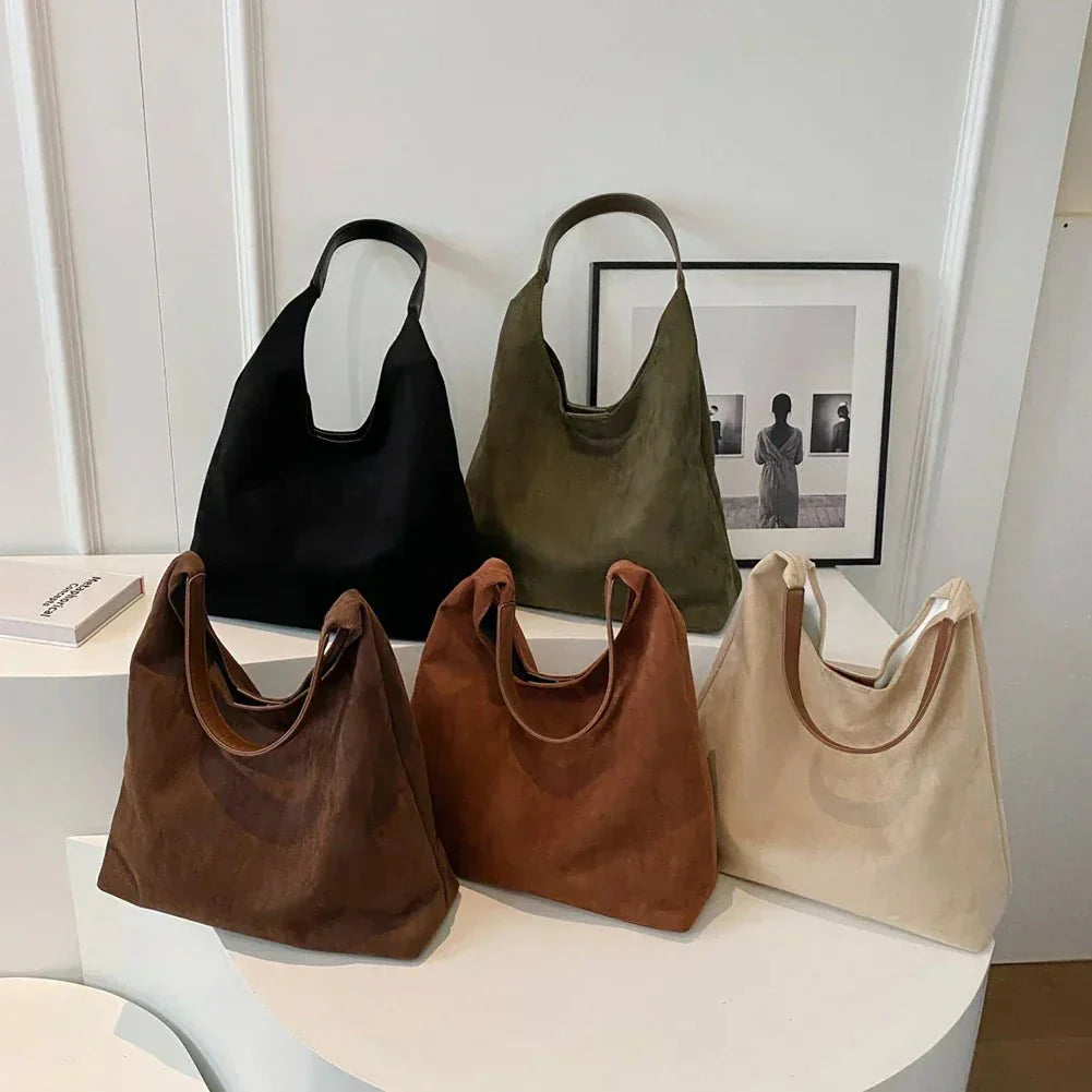 Sac Tote Chic en Daim pour Femmes