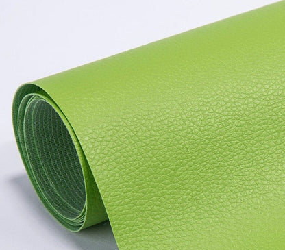 Rouleau de Cuir Adhésif Auto-Collant en PU Patch de Réparation Imperméable pour Canapé Fauteuil et Sièges Auto