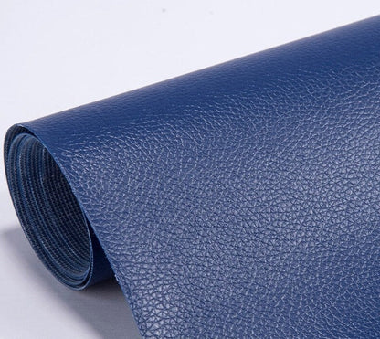 Rouleau de Cuir Adhésif Auto-Collant en PU Patch de Réparation Imperméable pour Canapé Fauteuil et Sièges Auto