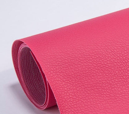 Rouleau de Cuir Adhésif Auto-Collant en PU Patch de Réparation Imperméable pour Canapé Fauteuil et Sièges Auto