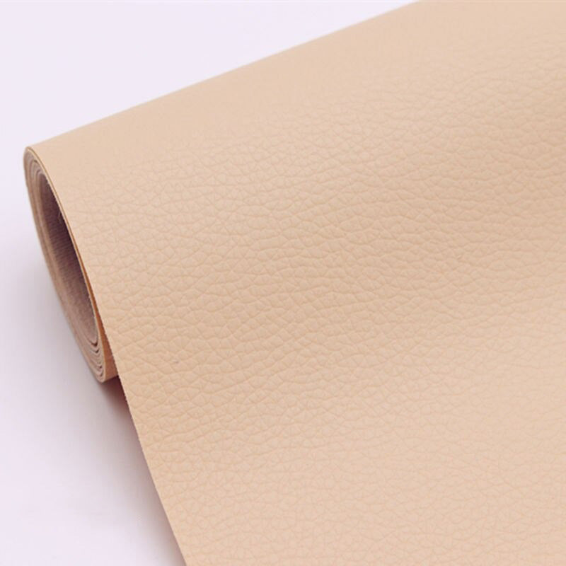 Rouleau de Cuir Adhésif Auto-Collant en PU Patch de Réparation Imperméable pour Canapé Fauteuil et Sièges Auto