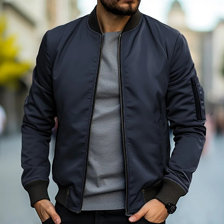 Veste bomber élégante, confortable et polyvalente pour hommes - Aurelles