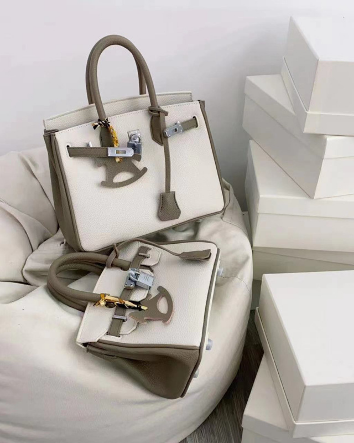 Sac Élégant en Cuir de Veau pour Femmes