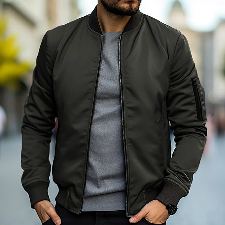 Veste bomber élégante, confortable et polyvalente pour hommes - Aurelles