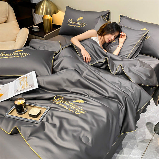 Couette en Élastique Froid pour un Sommeil Rafraîchissant en Été