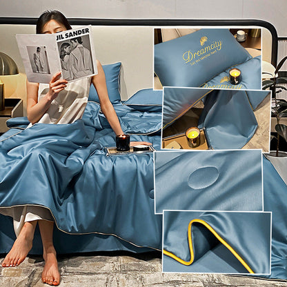 Couette en Élastique Froid pour un Sommeil Rafraîchissant en Été