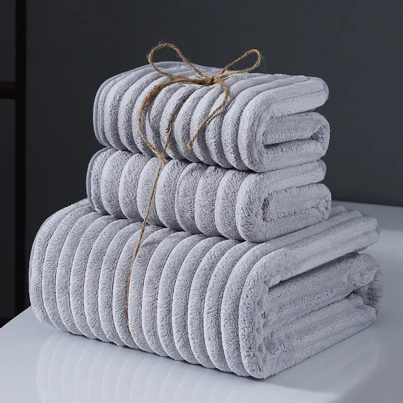 Arden – 3-Piece Ribbed Chenille Napkin Set