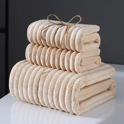 Arden – 3-Piece Ribbed Chenille Napkin Set
