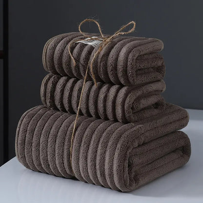 Arden – 3-Piece Ribbed Chenille Napkin Set