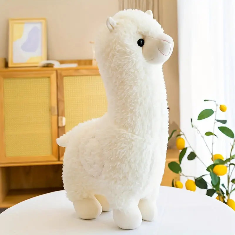 Lunara – Coussin Alpaga Doux et Confortable