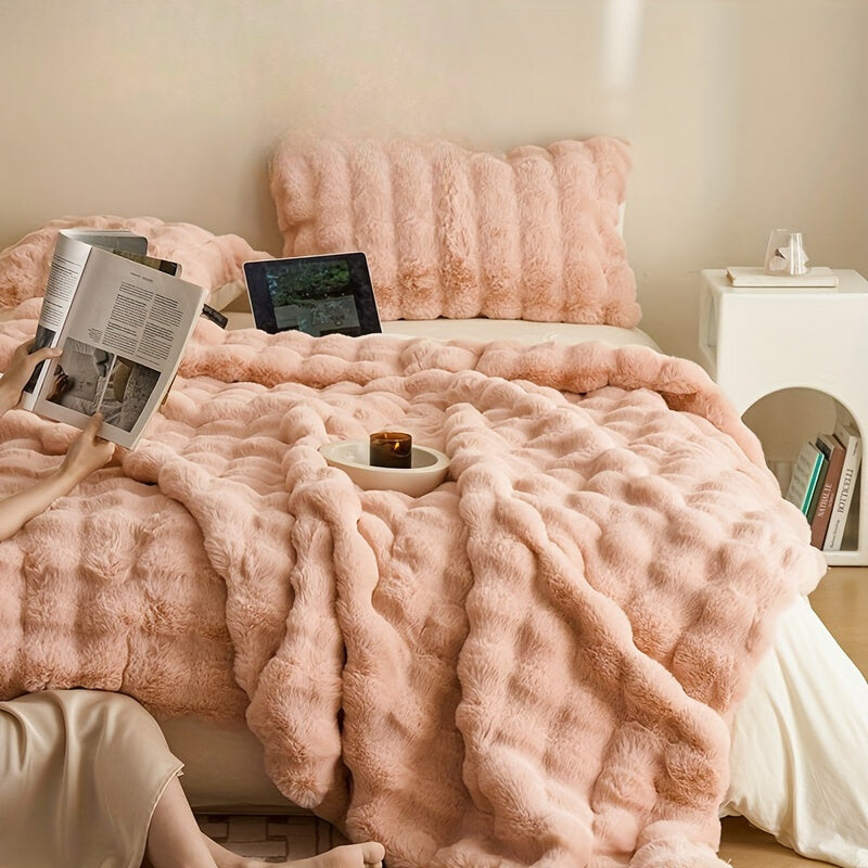 Couverture en Fleece Double - Doudou Chaud et Doux