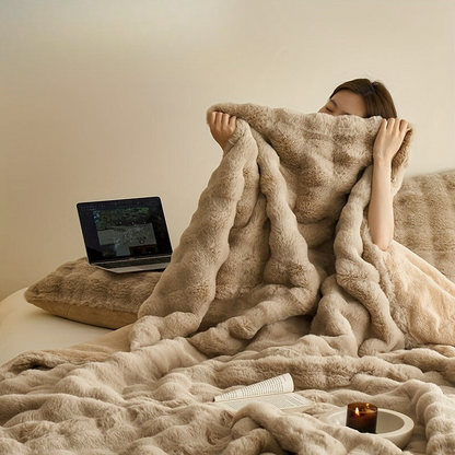 Couverture en Fleece Double - Doudou Chaud et Doux