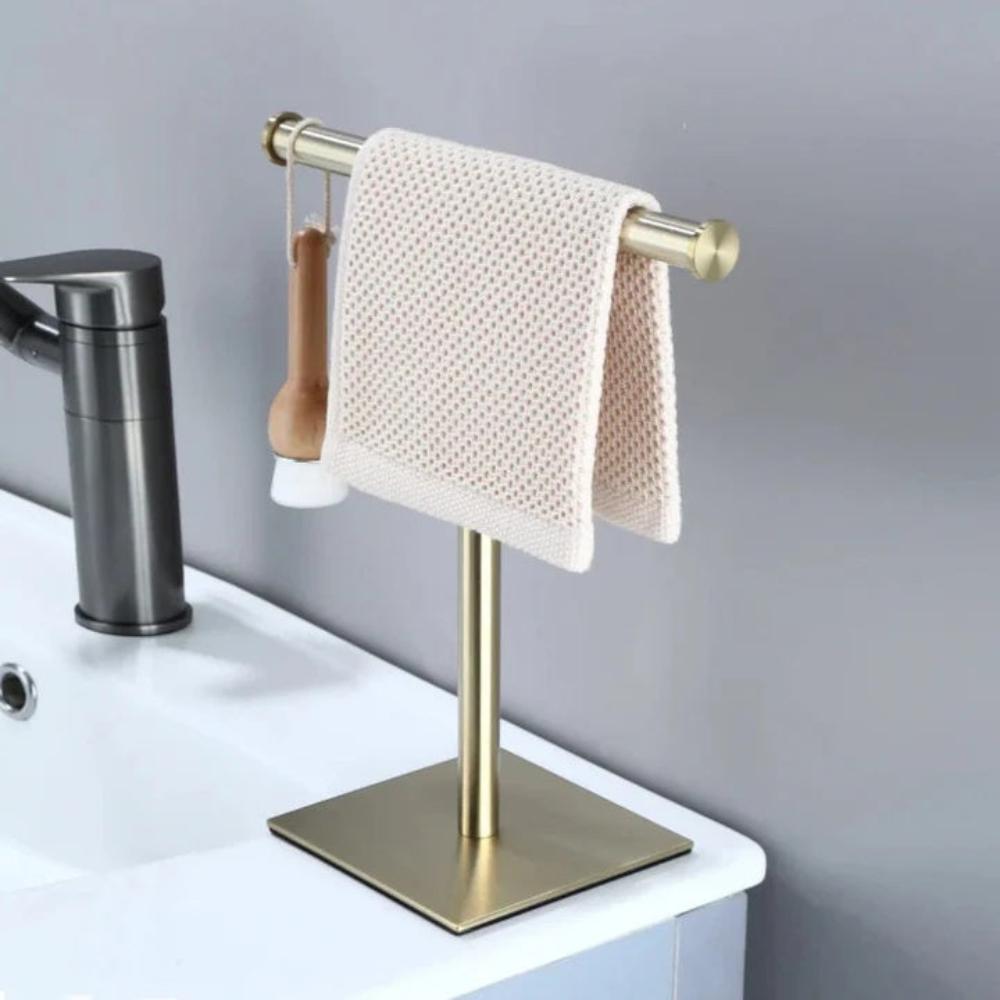 Velora – Porte-Serviettes de Comptoir Luxe pour Salle de Bain Élégante