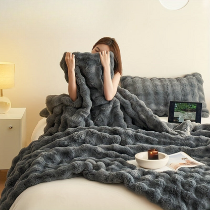 Couverture en Fleece Double - Doudou Chaud et Doux