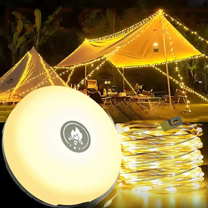 Lunara – Lampe de Camp Rétractable 4-en-1 Polyvalente