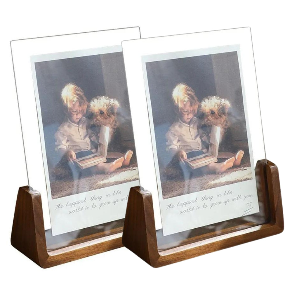 Aurevia – Natural and Timeless Walnut Photo Frames