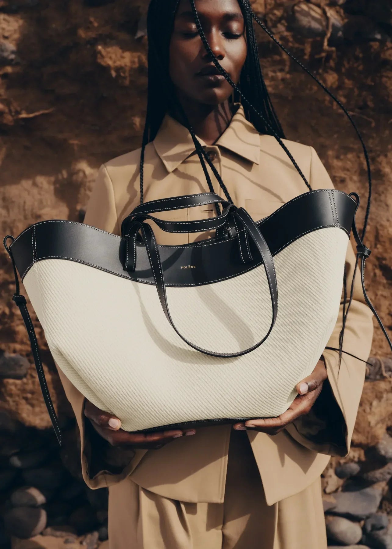 Sac Fourre-tout en Cuir Véritable pour Femmes