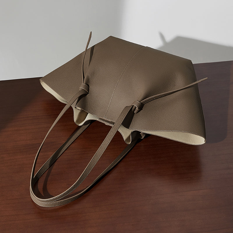 Sac en Cuir Vachette Spacieux pour Femmes