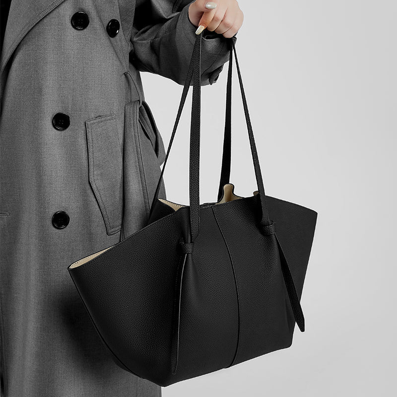 Sac en Cuir Vachette Spacieux pour Femmes