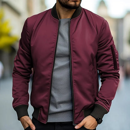 Veste bomber élégante, confortable et polyvalente pour hommes - Aurelles