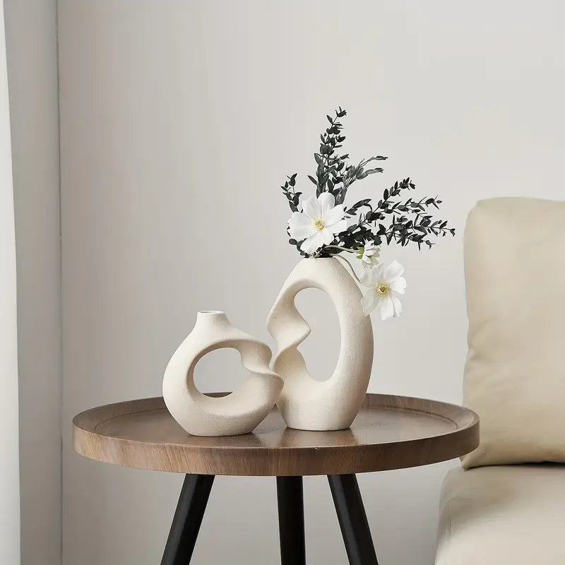 Velora – Set of Sculptural Ceramic Vases