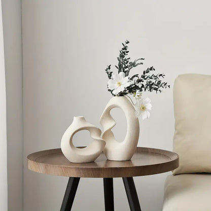 Velora – Set of Sculptural Ceramic Vases