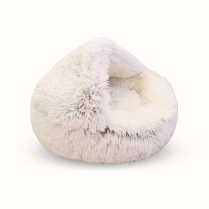 Lit coussin apaisant anti-stress pour chat et petit chien