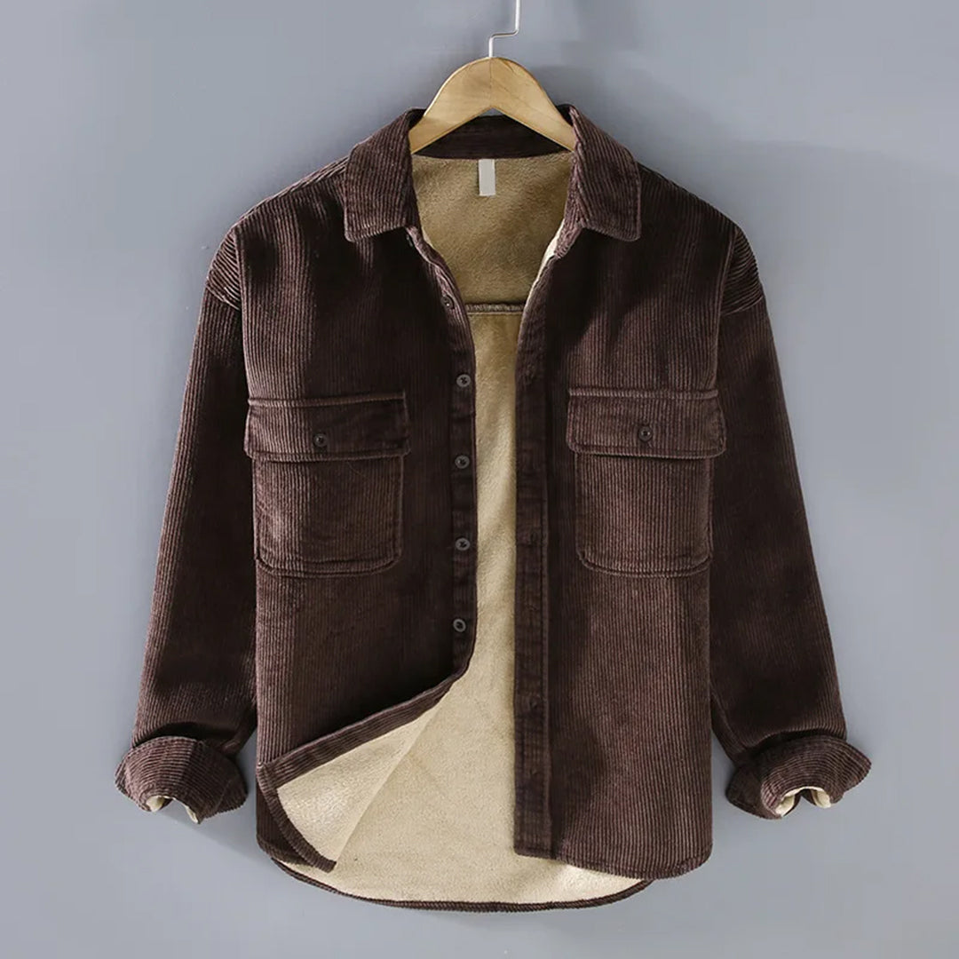 Veste en velours côtelé pour hommes - Aurelles