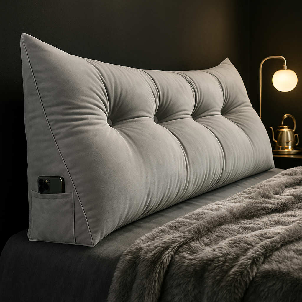 Aurivia – Luxury Ergonomic Wedge Pillow for Back and Neck