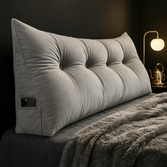 Aurivia – Oreiller Ergonomique en Coin de Luxe pour Dos et Cou