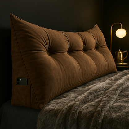 Aurivia – Luxury Ergonomic Wedge Pillow for Back and Neck