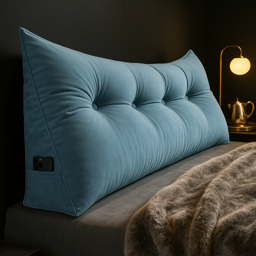 Aurivia – Luxury Ergonomic Wedge Pillow for Back and Neck