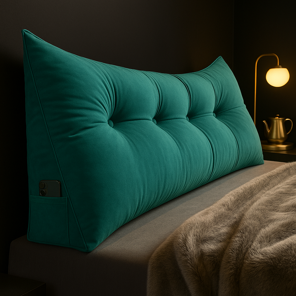 Aurivia – Luxury Ergonomic Wedge Pillow for Back and Neck