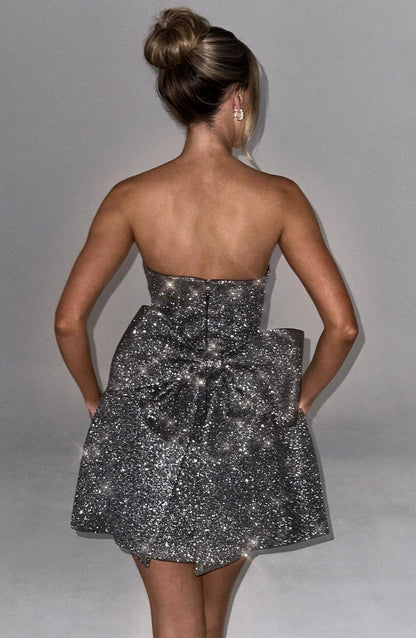 Robe Mini Pailletée pour Femmes – Robe de Cocktail Festive - Aurelles
