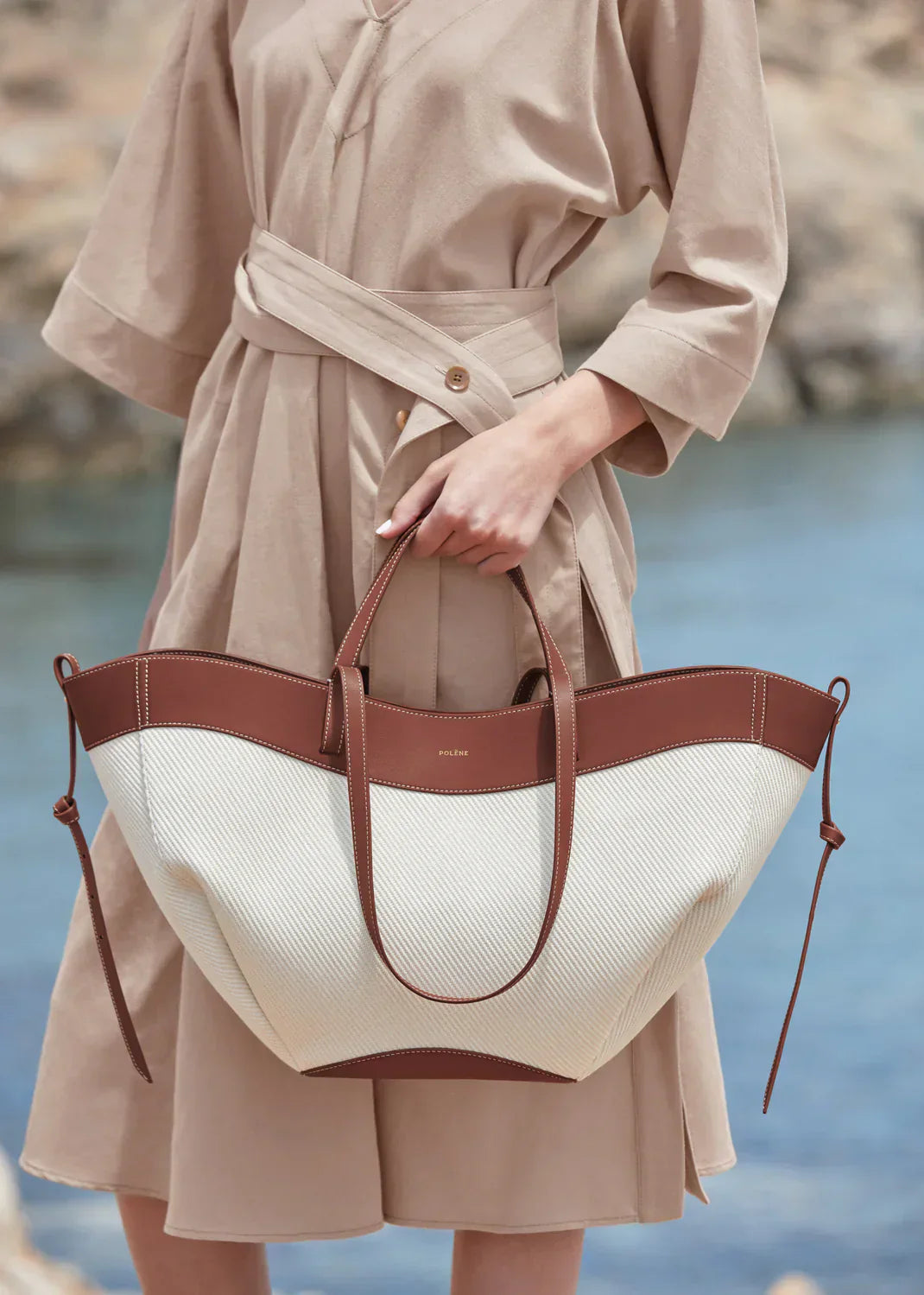 Sac Fourre-tout en Cuir Véritable pour Femmes