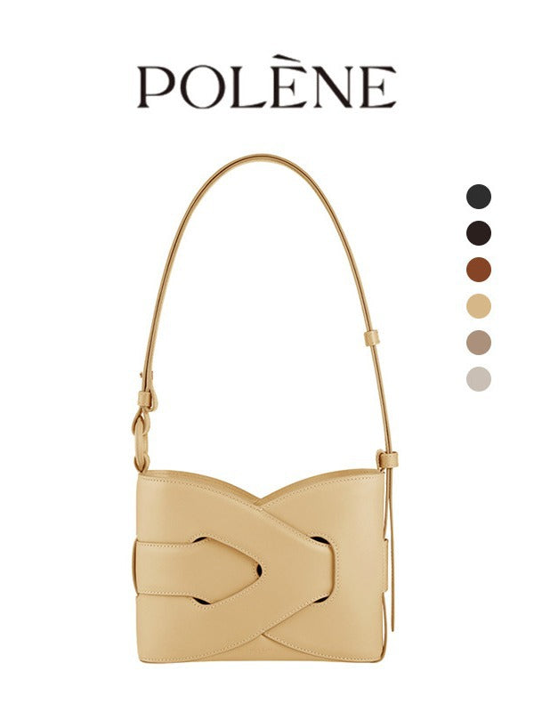 Sac Porté Épaule en Cuir Véritable pour Femmes