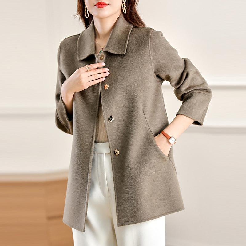 Manteau en Laine Cachemire Femme - Aurelles
