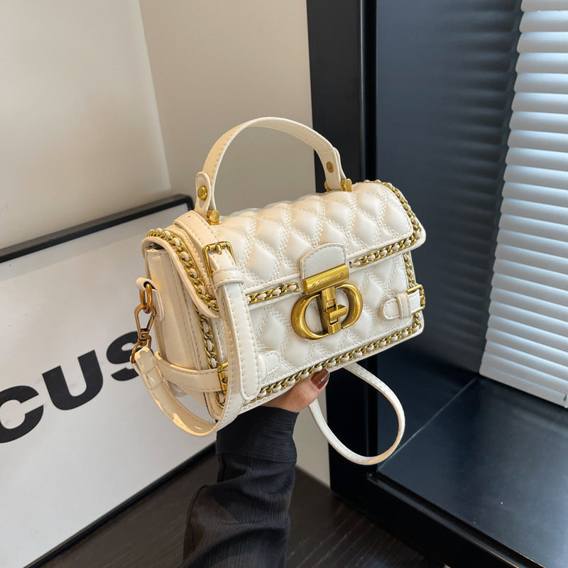 Sac Bandoulière en Cuir Matelassé pour Femmes