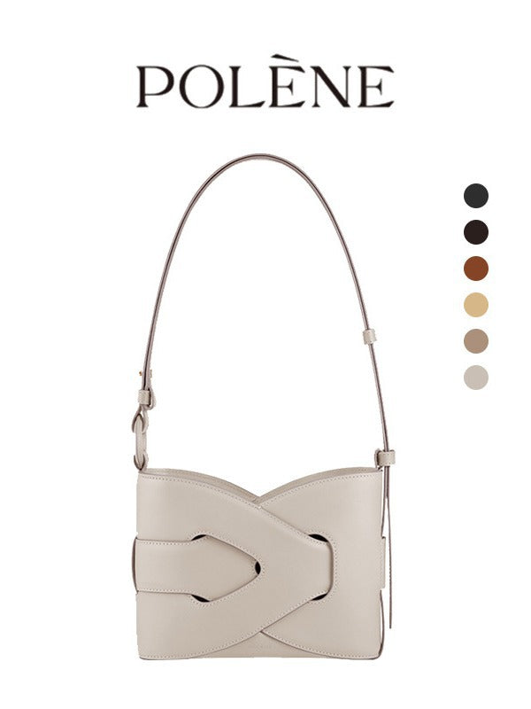 Sac Porté Épaule en Cuir Véritable pour Femmes