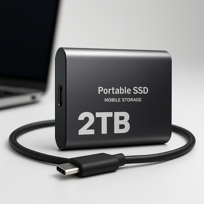 Velora – SSD Externe 2TB Ultra-Rapide Avec USB-C