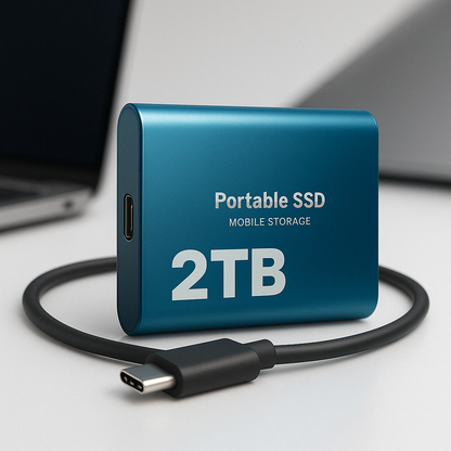 Velora – SSD Externe 2TB Ultra-Rapide Avec USB-C