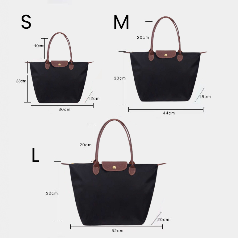 Sac à Main Pliable Zippé et Imperméable pour Femmes