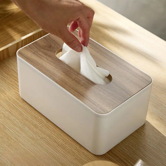 Terra – Minimalist and Elegant Bamboo Tissue Box