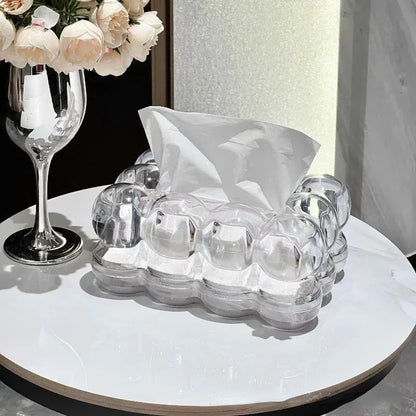 Aurora – Elegant and Sculptural Acrylic Tissue Box
