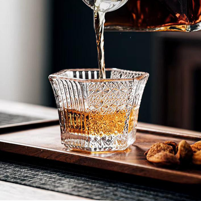 Mistral – Textured and Modern Crystal Glass 100 ml