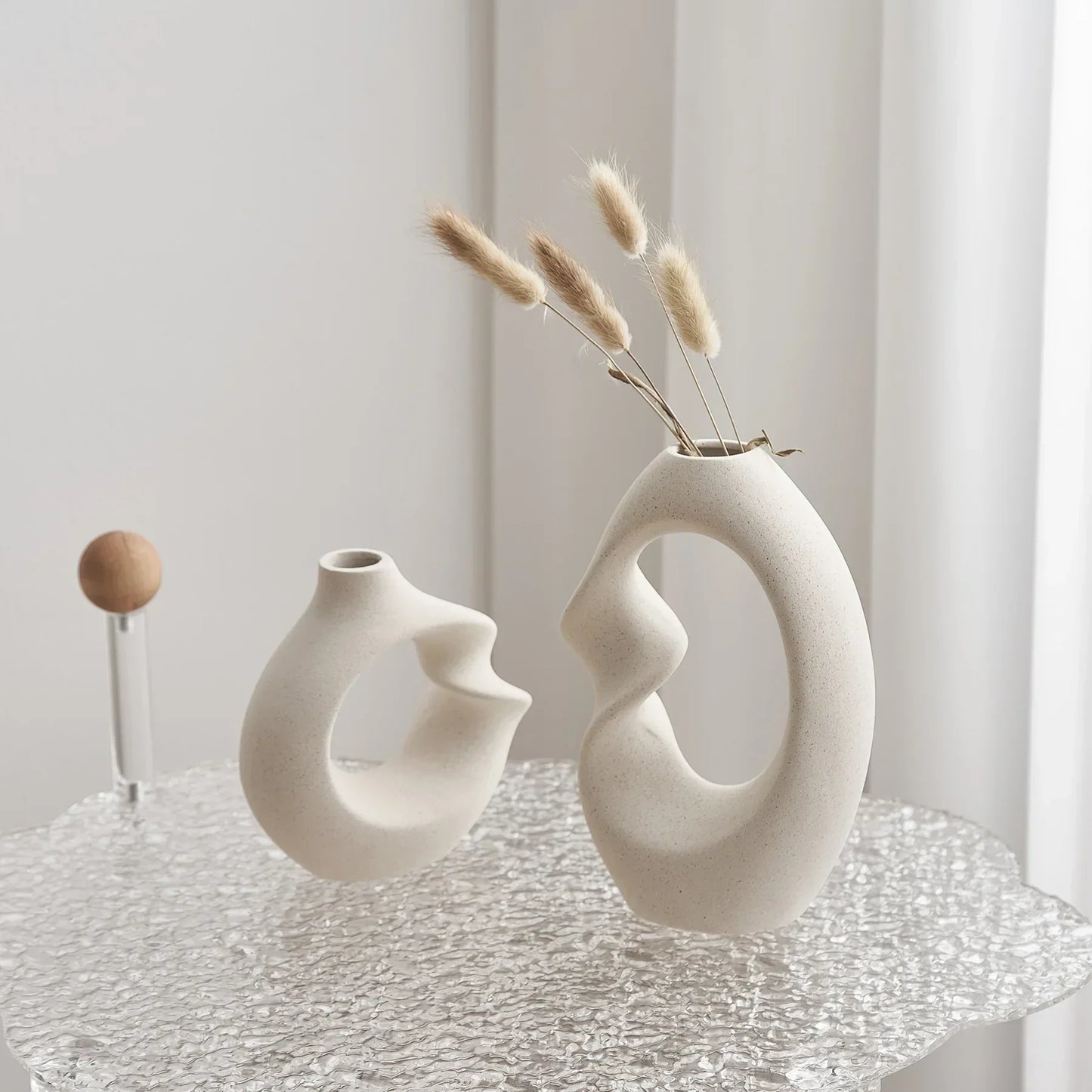 Velora – Set of Sculptural Ceramic Vases