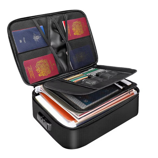 Aegis – Fireproof and Waterproof Organizer Bag for Documents and Valuables